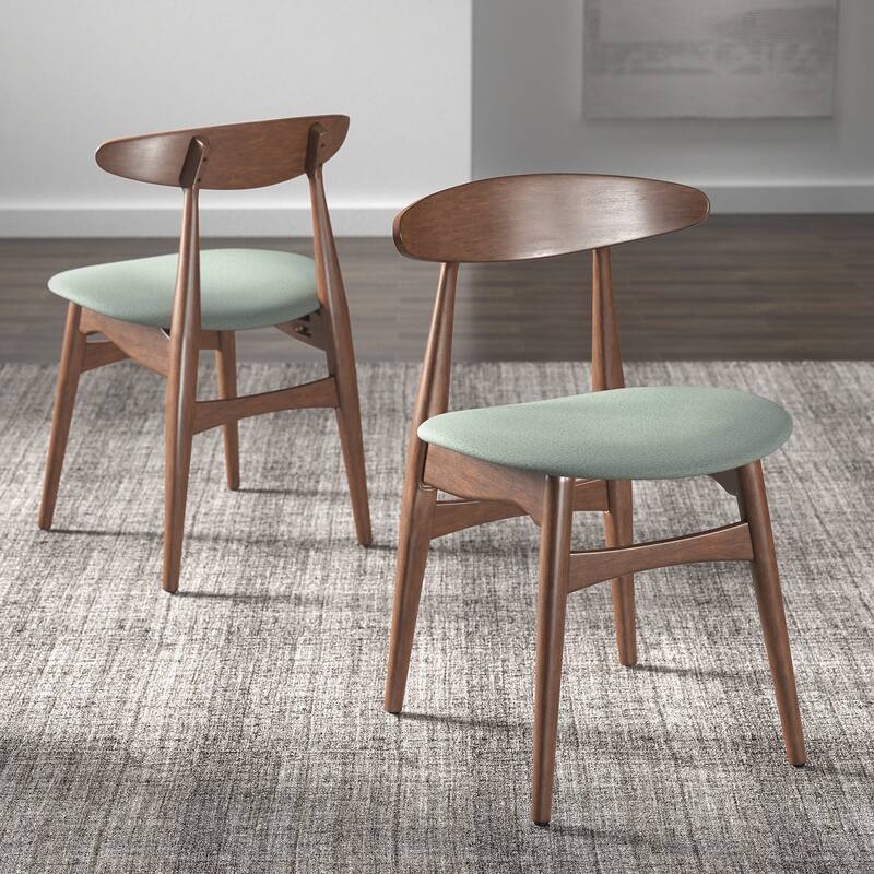 Norwegian Danish Tapered Dining Chairs (Set of 2) by iNSPIRE Q Modern