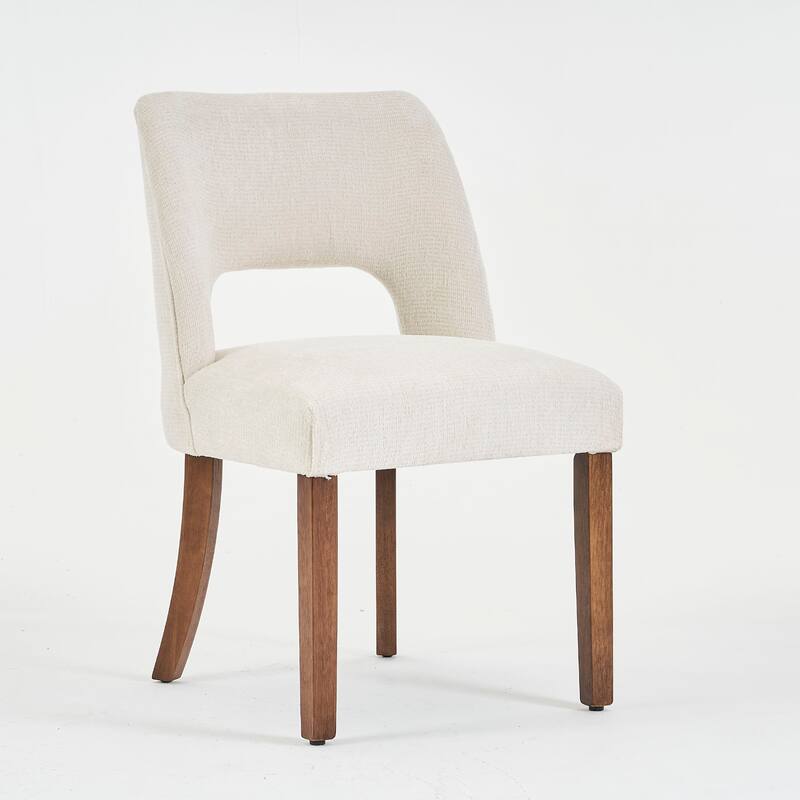 Wooden Dining Chairs Set of 2/4/6,Modern Fabric Upholstered Dining Room Chair Kitchen Chairs