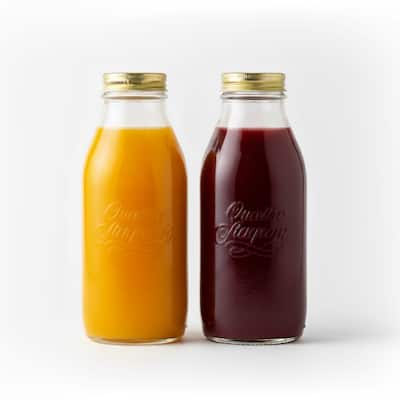 Bormioli Rocco Set of 2 Quattro Stagioni Bottles