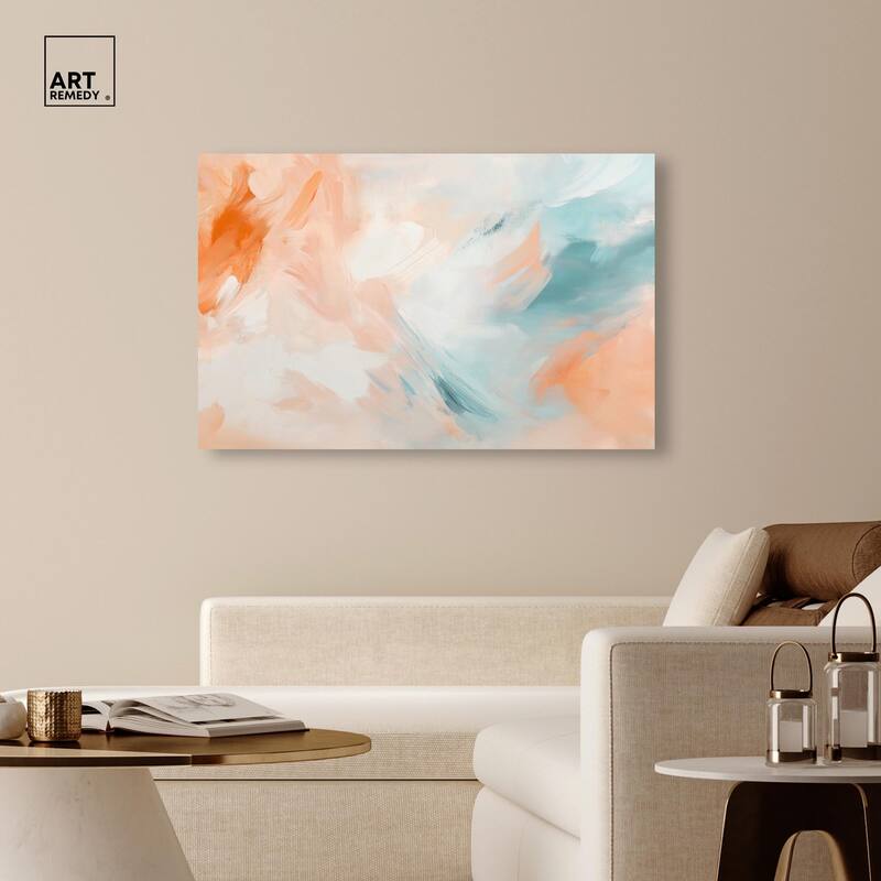 Sunrise Palette II Canvas by Art Remedy, Gallery Wrapped