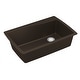 preview thumbnail 53 of 56, Karran Drop-In Quartz Composite 34 in Single Bowl Kitchen Sink with Accessories