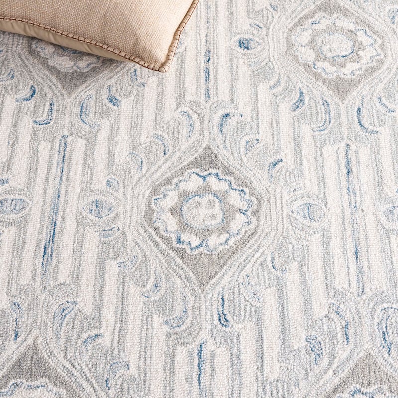 SAFAVIEH Handmade Pine Rania Contemporary Wool Rug