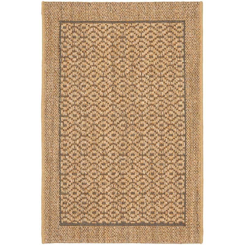SAFAVIEH Palm Beach Bronagh Modern Sisal Rug - 2' x 3' - Natural