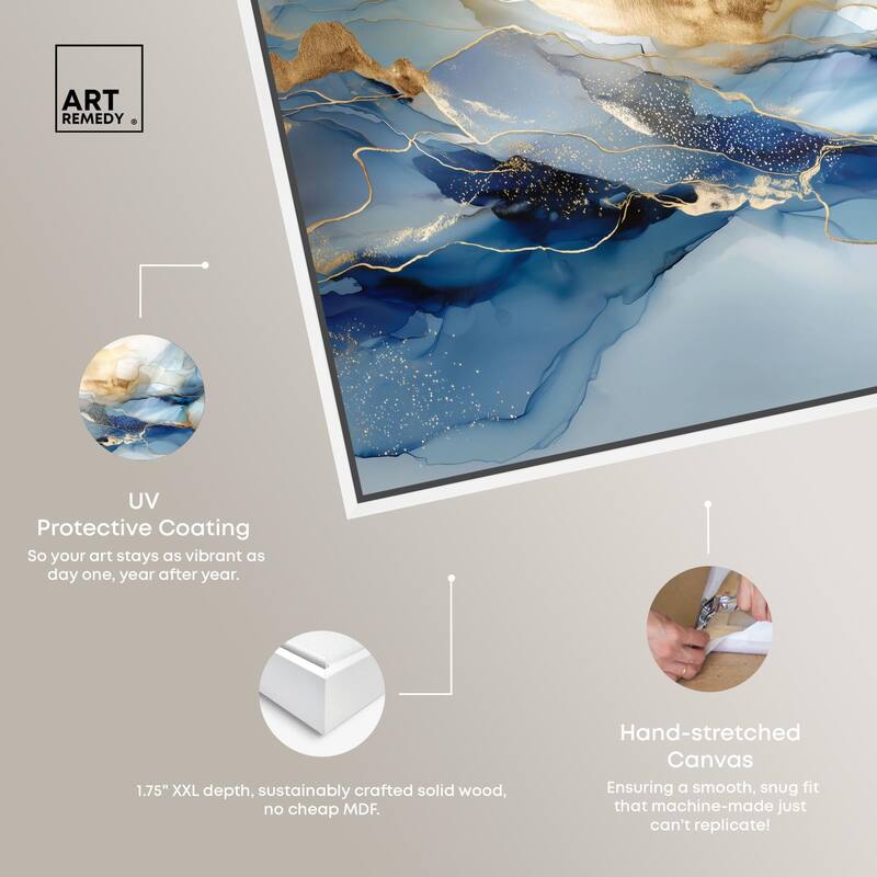 Postmodern Flow I Canvas by Art Remedy