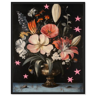 TANY's Floral Universe I Canvas by Art Remedy