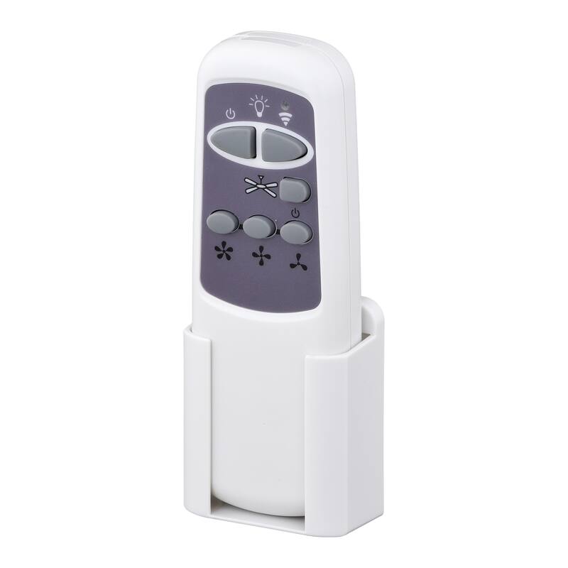 Erie Flush Mount Ceiling Fan with LED Light Kit and Remote