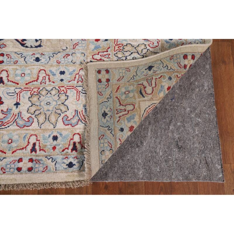 Hand Knotted Oriental 100% Wool Carpet Traditional Floral Beige & Ivories Sultanabad Area Rug - 14' 1'' X 10' 0''