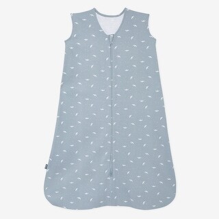 HALO SleepSack wearable blanket, 100% cotton, Blue Birds, M, 6-12M - medium