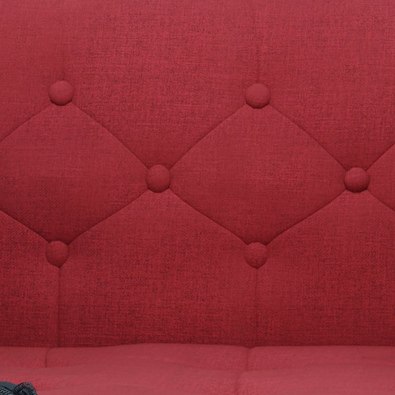 Jalon Tufted Fabric Sofa by Christopher Knight Home