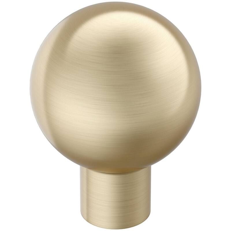 Amerock BP37660 Coble 1-1/8" Smooth Round Cabinet Knob - Golden Champagne