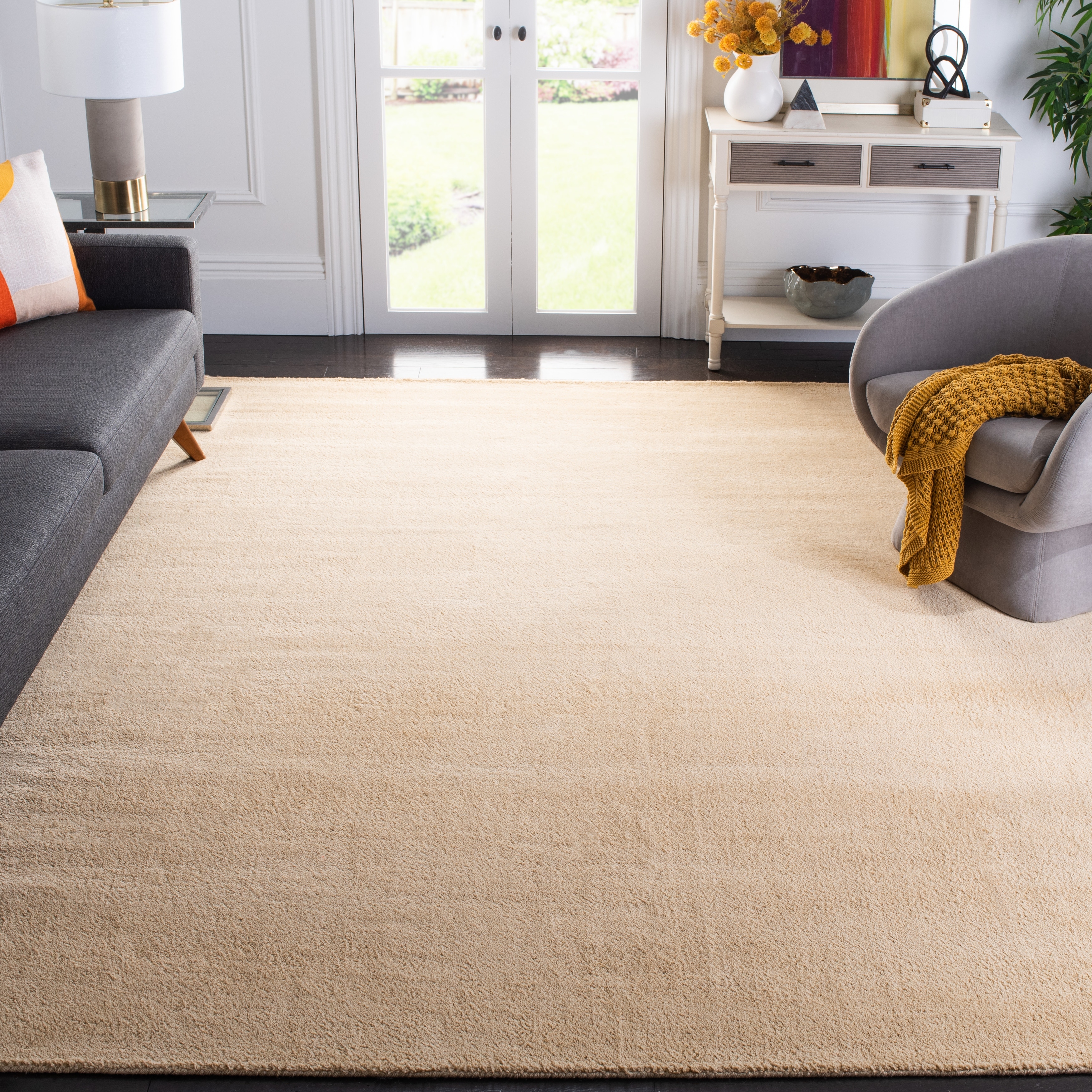 SAFAVIEH Handmade Himalaya Colorweave Plaid Modern Wool Rug