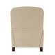 preview thumbnail 50 of 96, Gladis Modern Retro Genuine Leather Recliner with Nailhead Trim Set of 2 by HULALA HOME