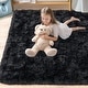 preview thumbnail 38 of 52, Living Room Bedroom Super Soft Pile Area Rug, Modern Shaggy Rugs, Non-Slip Pile Rugs for Kids