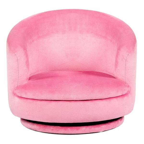 Shop Gymax Toddler Children Single Rotating Sofa Armrest Chair Furniture Gift For Kids Pink Overstock 28163715