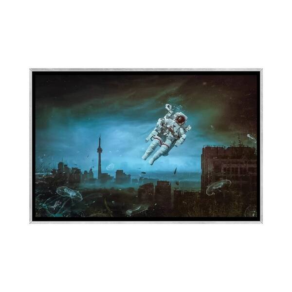 slide 2 of 15, iCanvas "Sometimes" by Mario Sanchez Nevado Framed Silver - 26x40