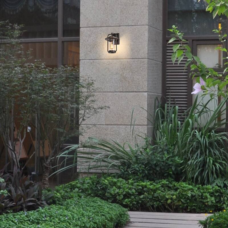 Starlee Lantern Outdoor Wall Fixture by Havenside Home