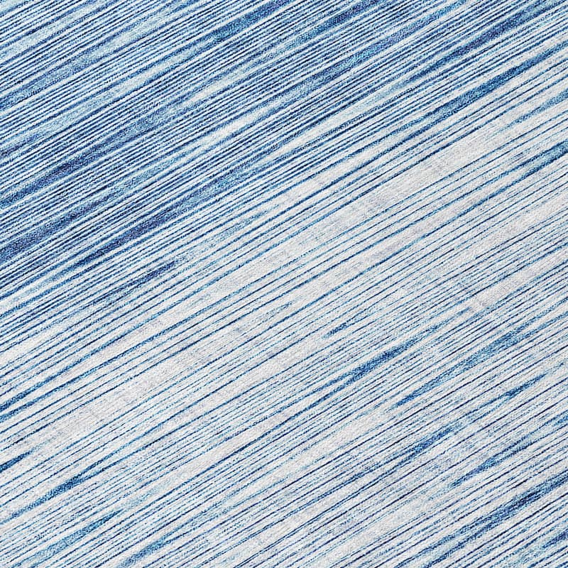 Machine Washable Indoor/ Outdoor Chantille Ombre Stripes Rug