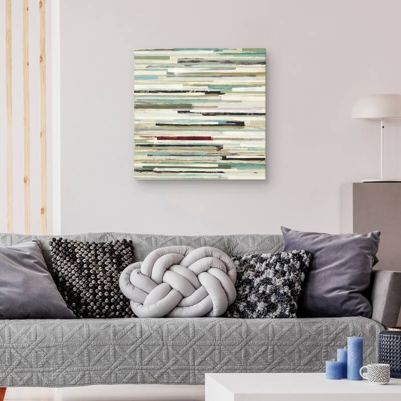 Linear View by Randy Hibberd Canvas Art Print