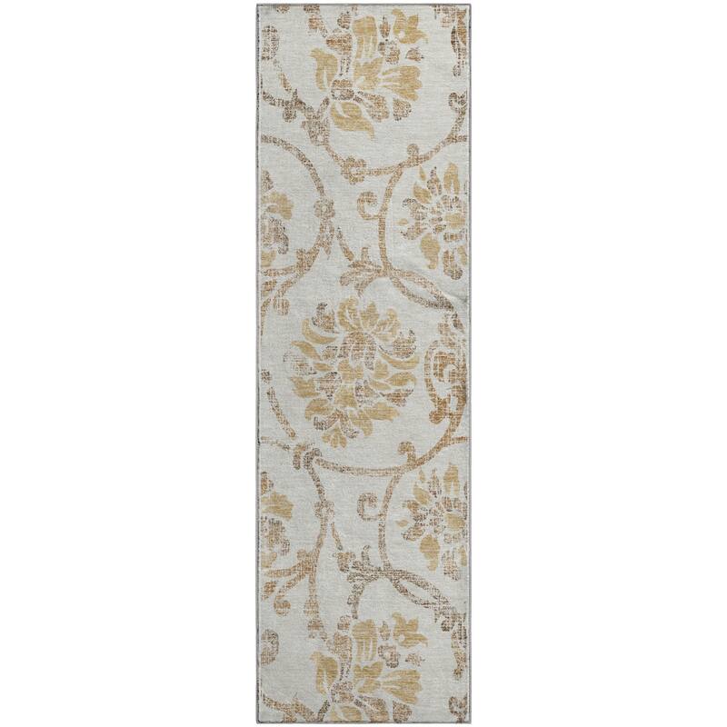 Premium Washable Super Soft Persian Floral Mayfield Rug