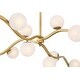 preview thumbnail 4 of 4, Minka Lavery 3749 Curven 16 Light 75" Long Abstract Linear Chandelier