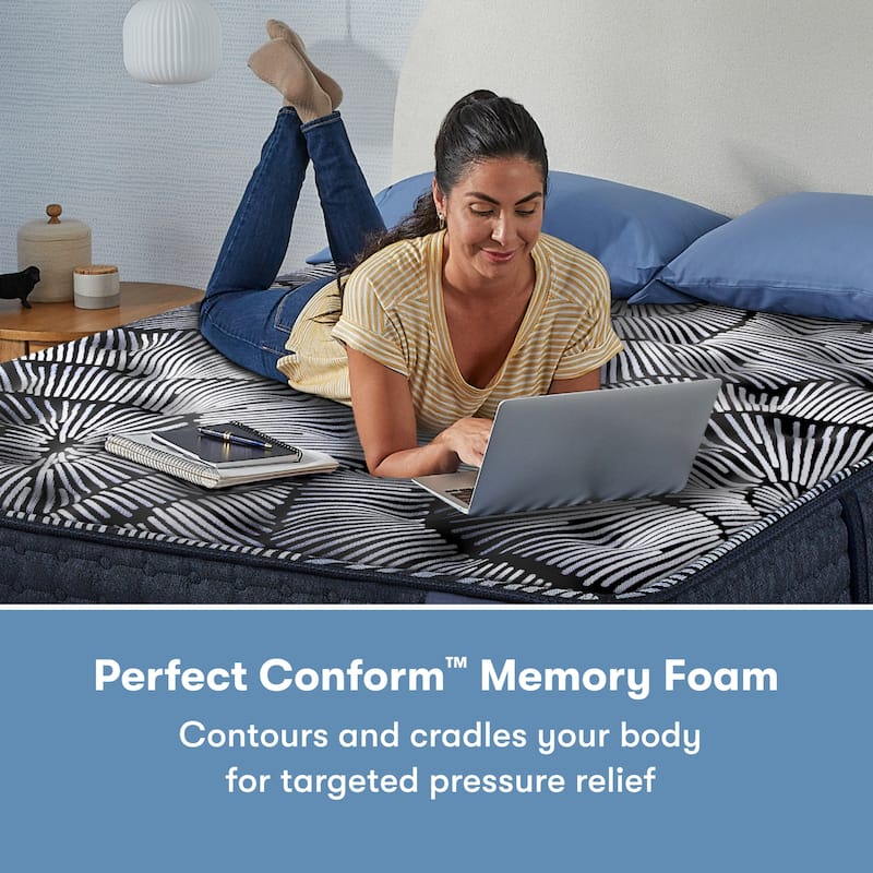 Serta Perfect Sleeper X Max 15" Hybrid Plush Pillow Top Mattress Set