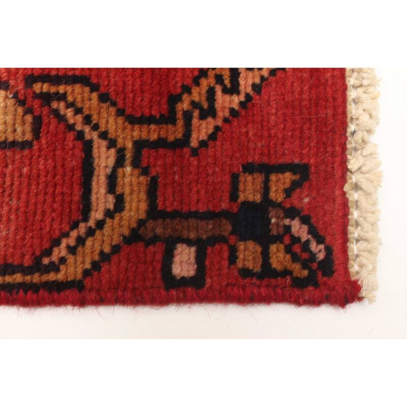 ECARPETGALLERY Hand-knotted Andelz Dark Brown Wool Rug - 4'2 x 6'11