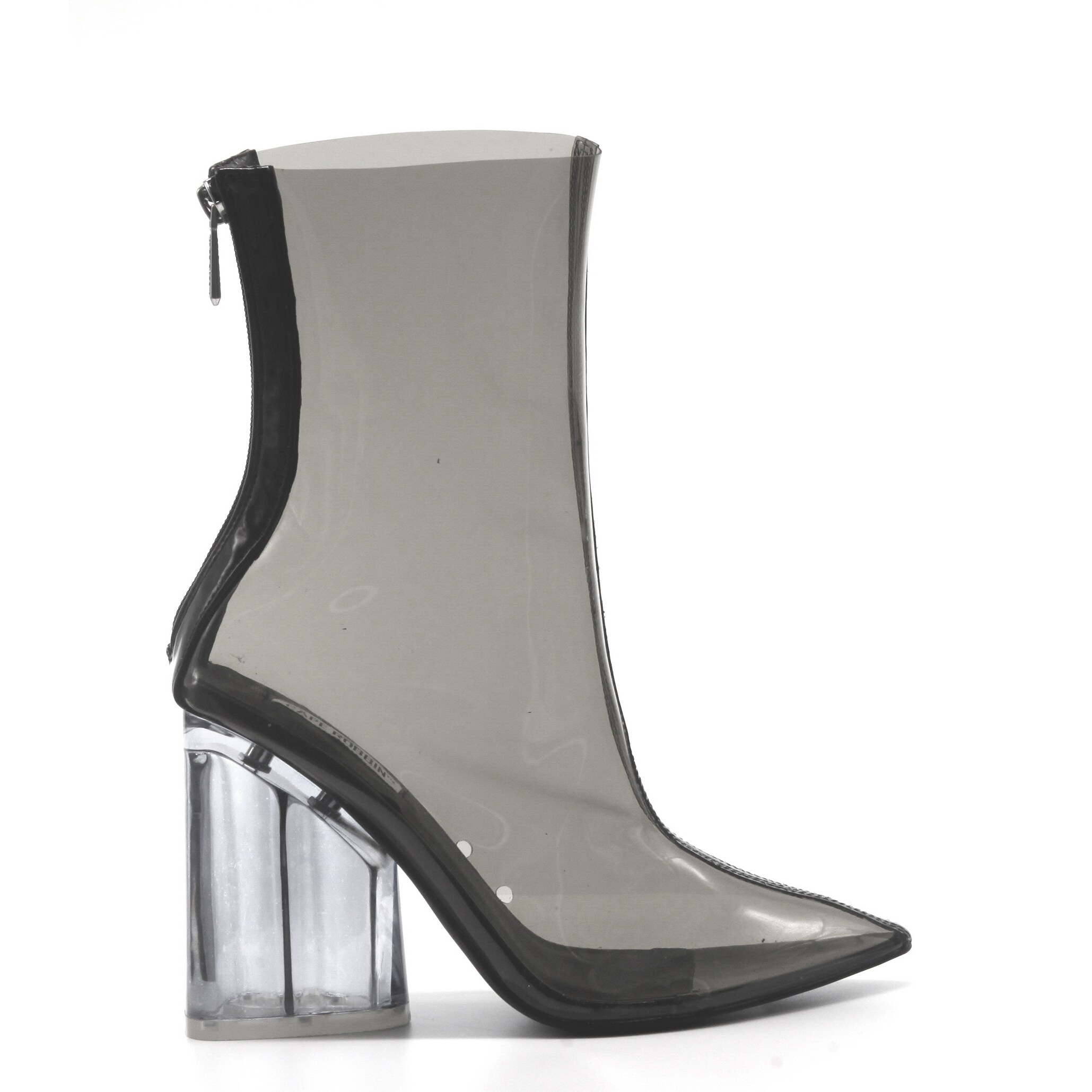 crystal ankle boots