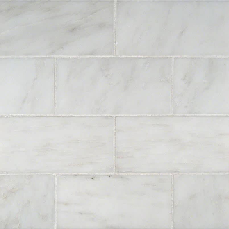 Ackland AKM-S-3X6TLH-CA 3" x 6" Marble Solid Wall Tile - Honed Visual