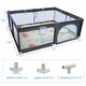 preview thumbnail 7 of 12, Baby Playard Cloth Playpen Removable Enclosures for Children and Pets