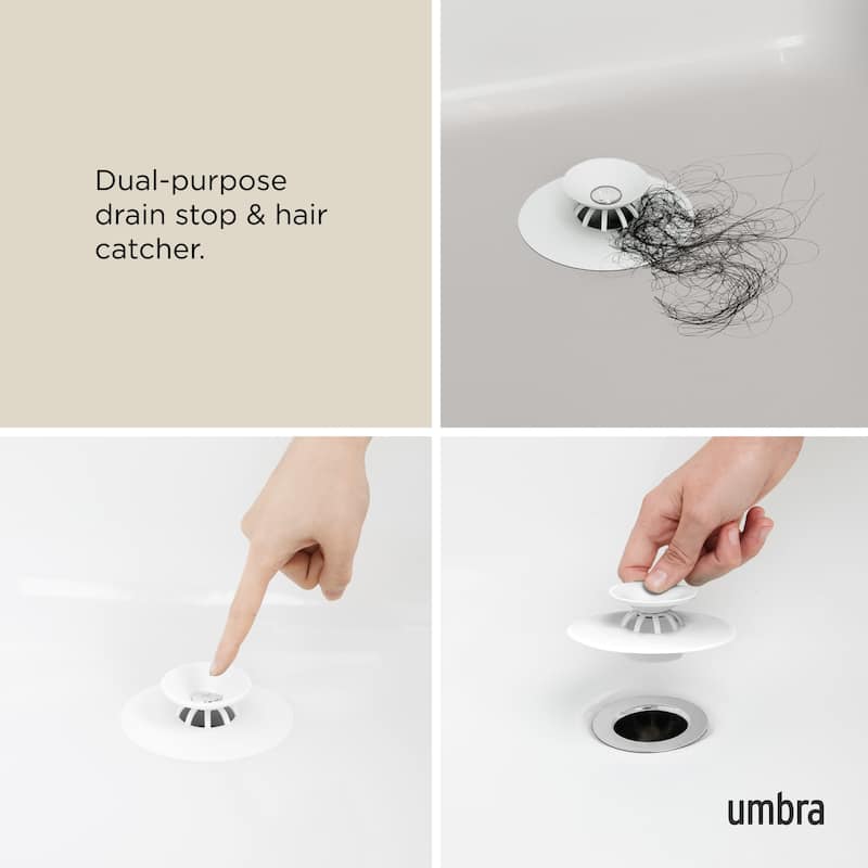 Umbra Flex Drain Stop & Hair Catcher