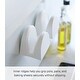 preview thumbnail 5 of 12, Yamazaki Home Magnetic Pot Holders - Set of 2, Silicone - L 2.76 x W 3.62 x H 2.83 inches