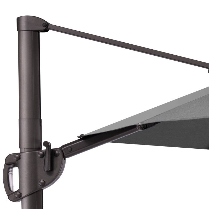 Pellebant Outdoor Round Cantilever Umbrella with Base