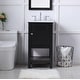 preview thumbnail 25 of 23, Grand 19 - 30 Inch Single Bathroom Vanity 19 Inches - Black