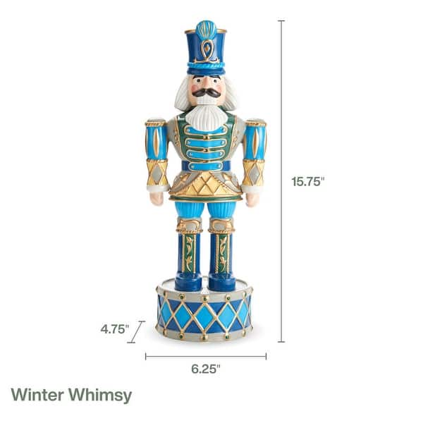 Fitz and Floyd Nutcracker Winter Whimsy Guard, 14.75 Inch - N/A
