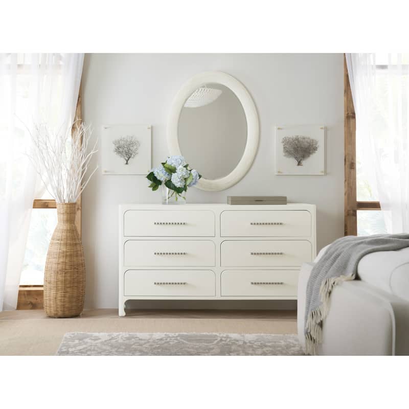 Hooker Furniture 6350-90007 Serenity 44" W x 34" H Oval Framed