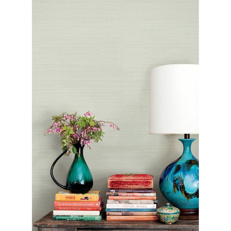 Chesapeake Spinnaker Seafoam Netting Wallpaper