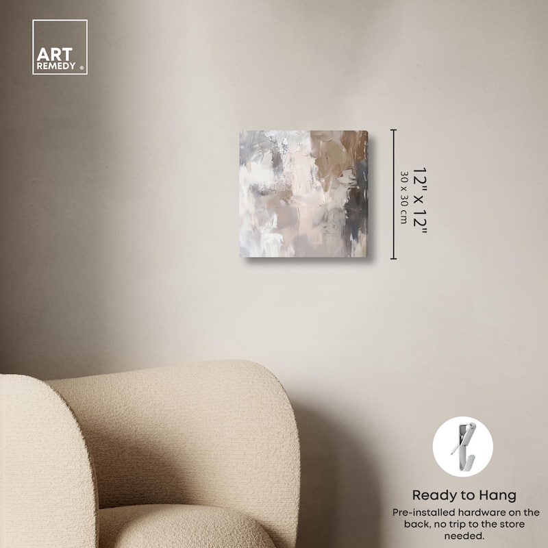 Faded Textured II Canvas by Art Remedy, Gallery Wrapped