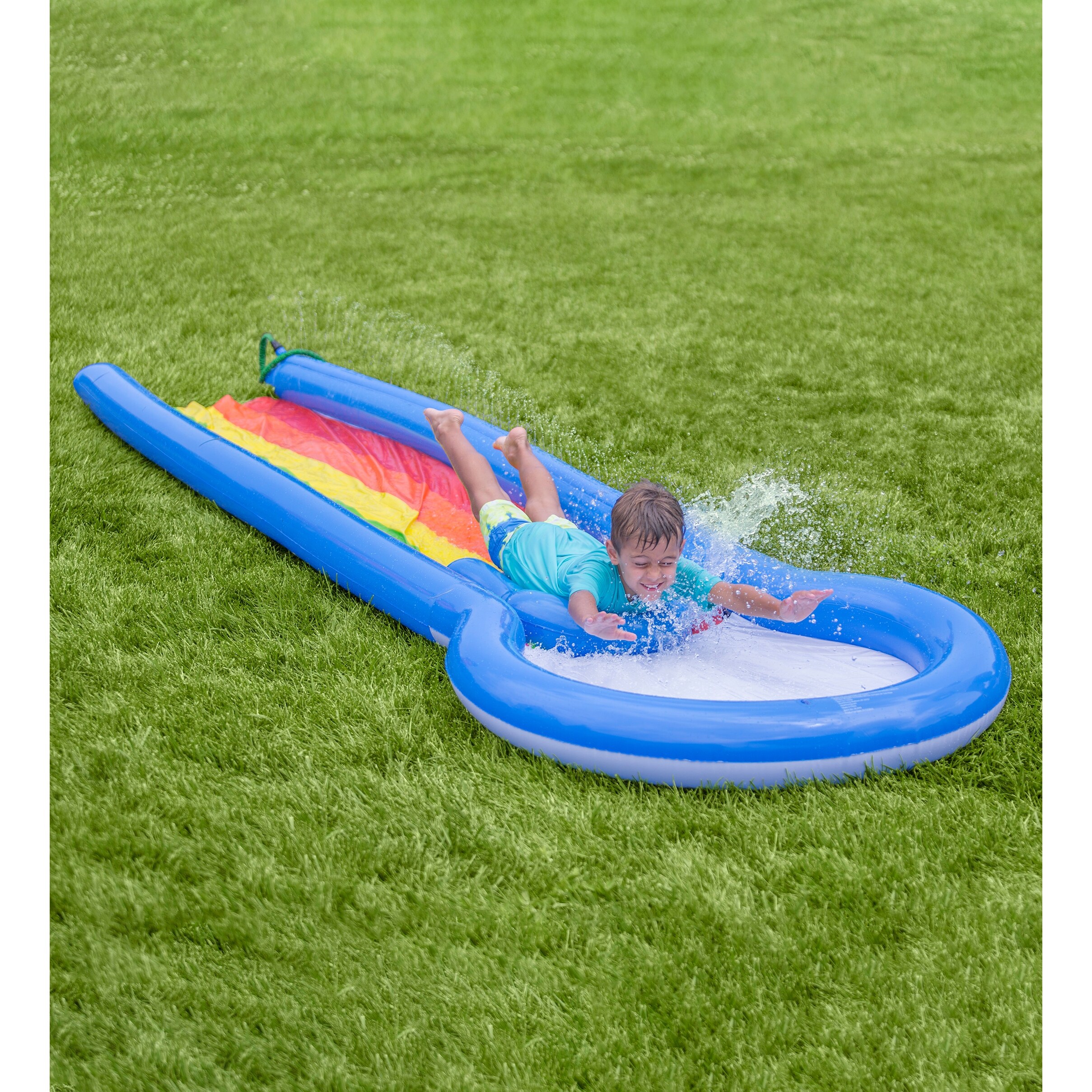 Hearthsong inflatable sales water slide