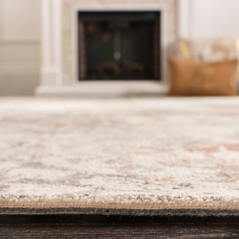SAFAVIEH Hand-knotted Expression Ganka Vintage Abstract Wool Rug
