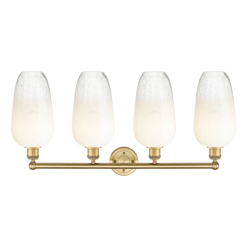 Innovations Lighting Endless Possibilities Edison - Brookhaven Flute - 4 Light 34" Bath Vanity Light