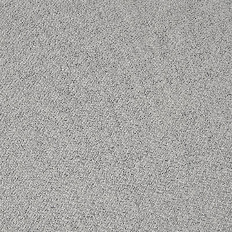 Roomfitters 360-Swivel Counter Stool, Upholstered Wingback Bar Chair with Piping and Metal Kickplate, Light Gray