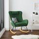 preview thumbnail 4 of 22, Avenue Greene Ernest Rocker Accent Chair with Storage Pockets - N/A