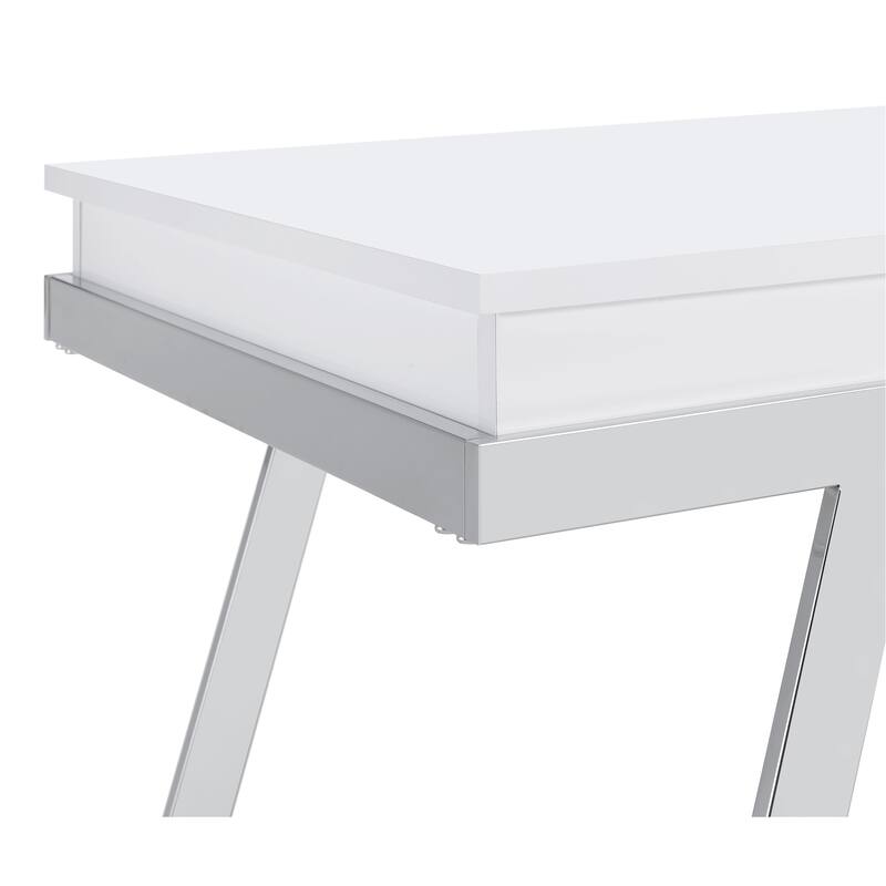 Marcia Coffee And End Table Set White High Gloss