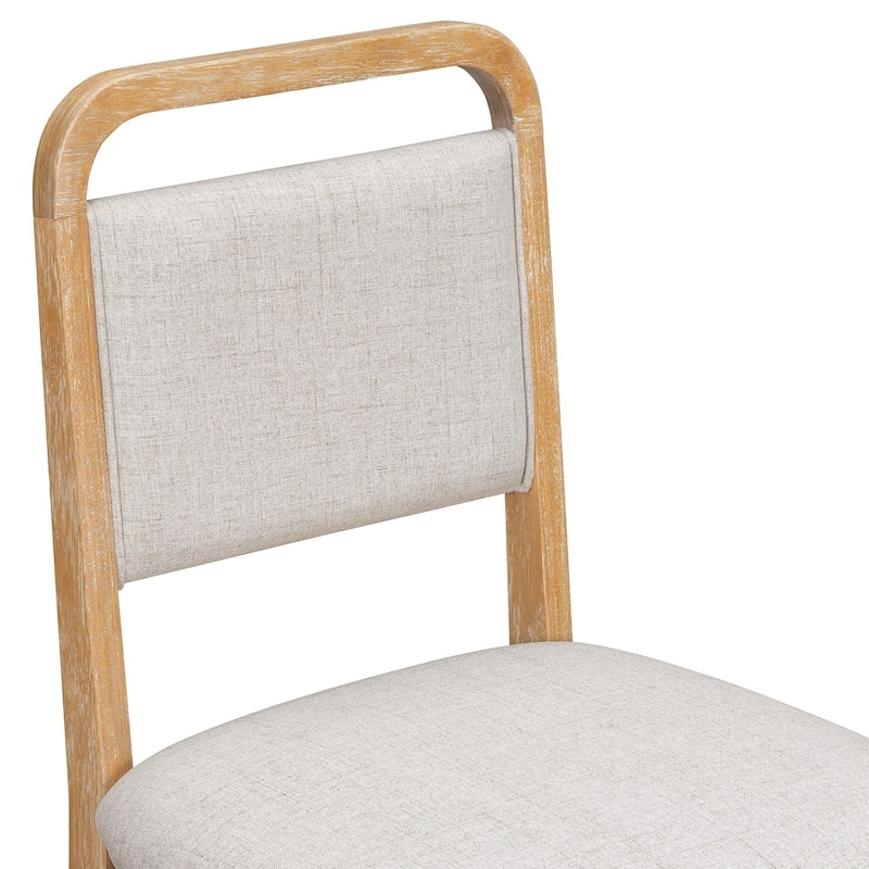 6-Piece Set, 59.8" Extendable Wooden Dining Table with 4 Chairs and 1 Bench