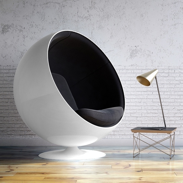 Black ball top chair