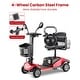 preview thumbnail 8 of 26, Folding Portable Mobility Scooter，Long-Range Battery Motorized Scooter for Seniors - N/A