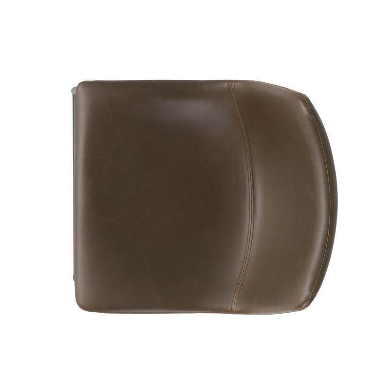 Cedric Faux Leather Counter Stool (Set of 2) by Christopher Knight Home