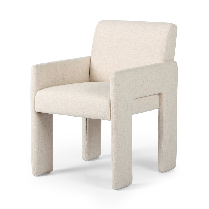 Dessa Dining Armchair-Ostend Natural - 23.25W x 27.25D x 33H - Antwerp Natural