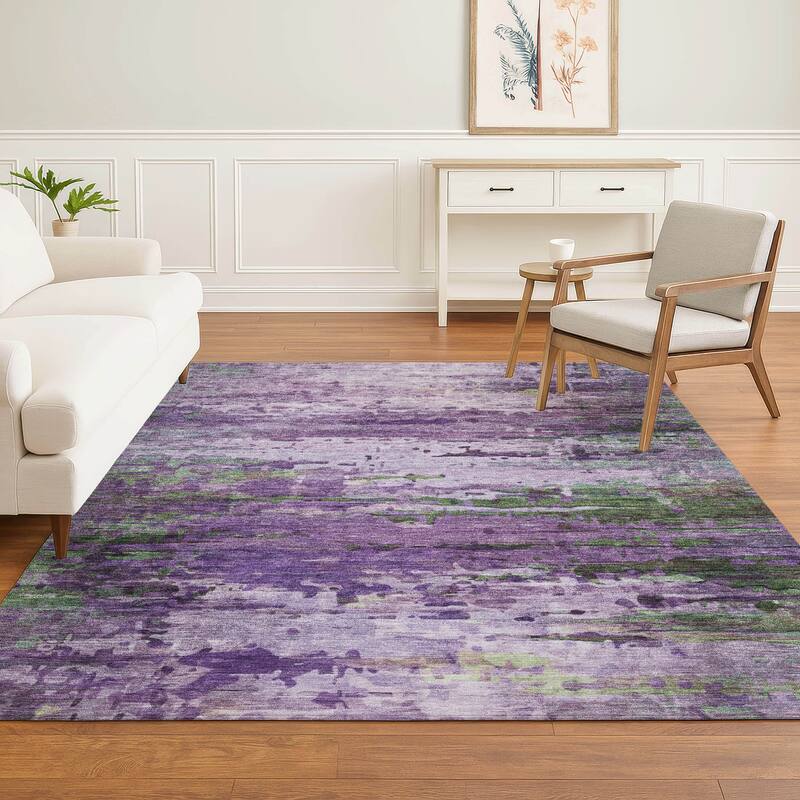 Premium Washable Super Soft Abstract Ombre Mayfield Rug