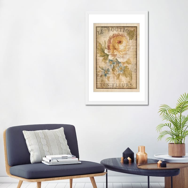 iCanvas "Parisian Flowers I" by Danhui Nai